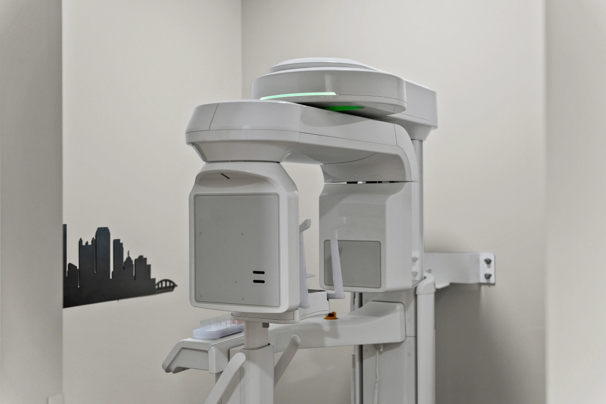 Cone beam CT imaging technology equipment used in dental diagnostics